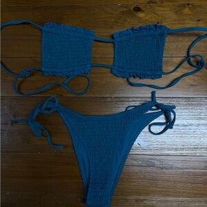 Teal Bikini Top & Bottom
